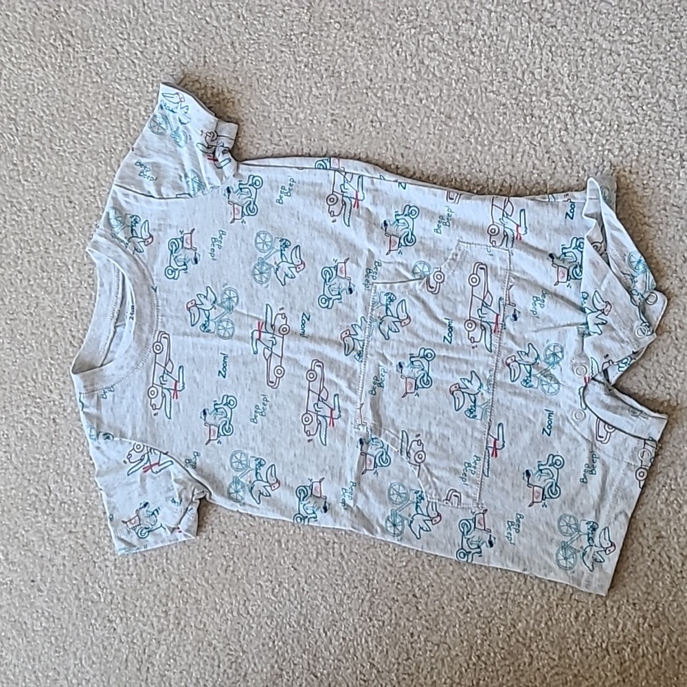 2 Carter's Rompers - Picture 2 of 3